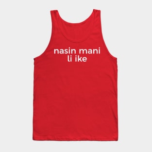 Capitalism Is Bad (Toki Pona) Tank Top